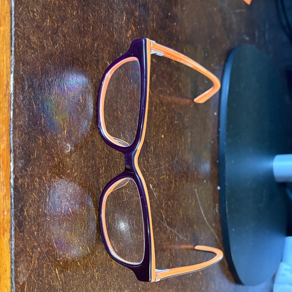Nike Kids Orange and Purple Eyeglass frames and set of new temples 5516 614 130